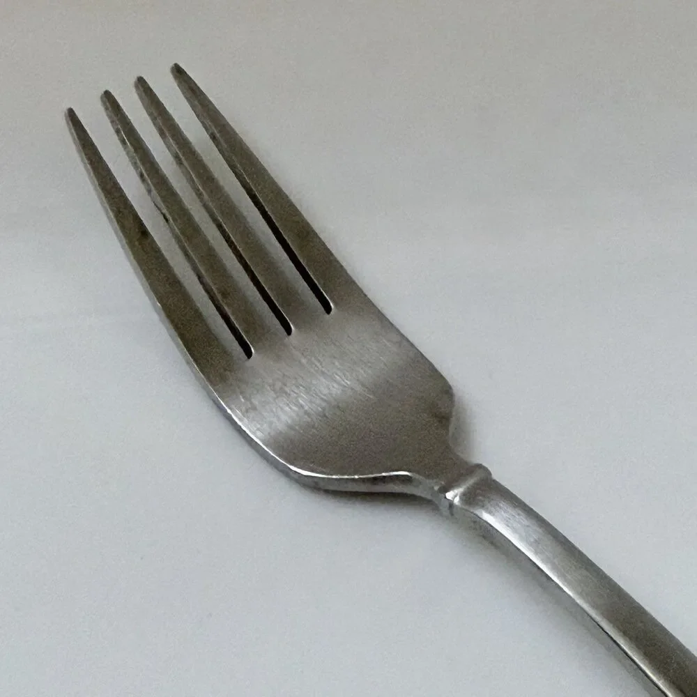 1pc ONEIDA Jackson Salad Fork 7” Stainless 18/10 Plain Satin Frost